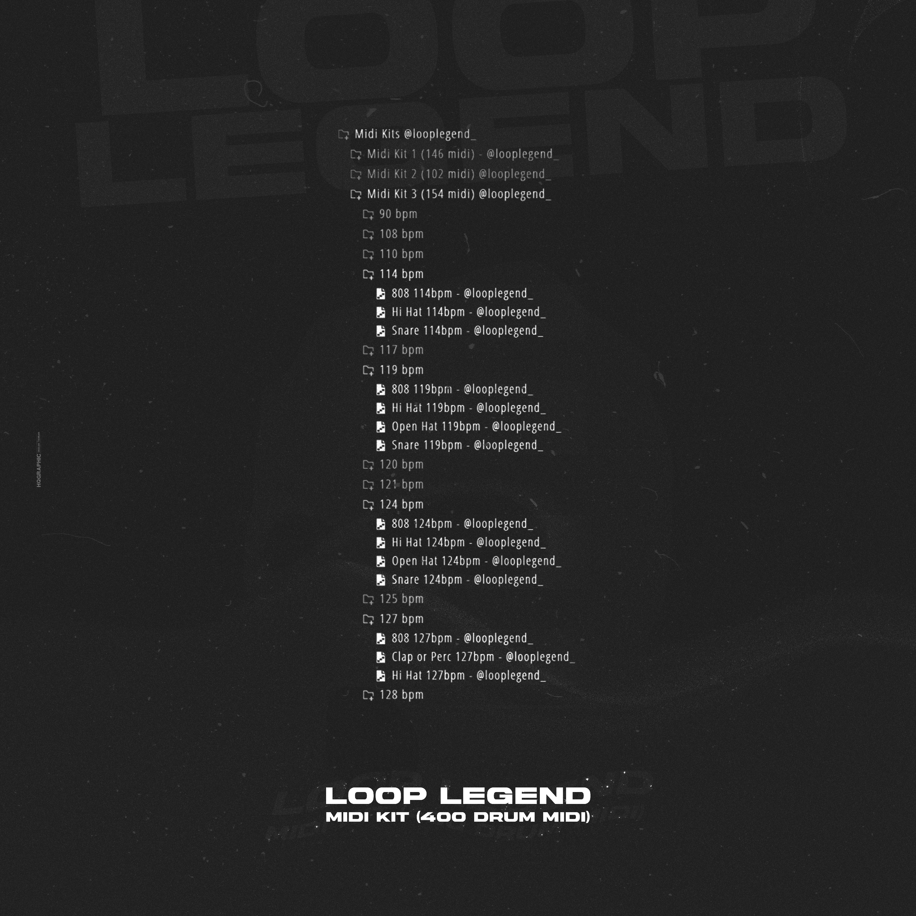 Loop Legend - Midi Kit (400 Drum Midi) - Payhip
