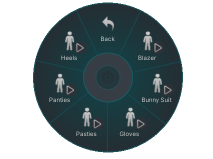 Clothes menu