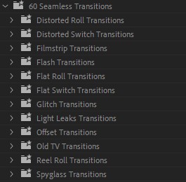 60 Seamless Transitions