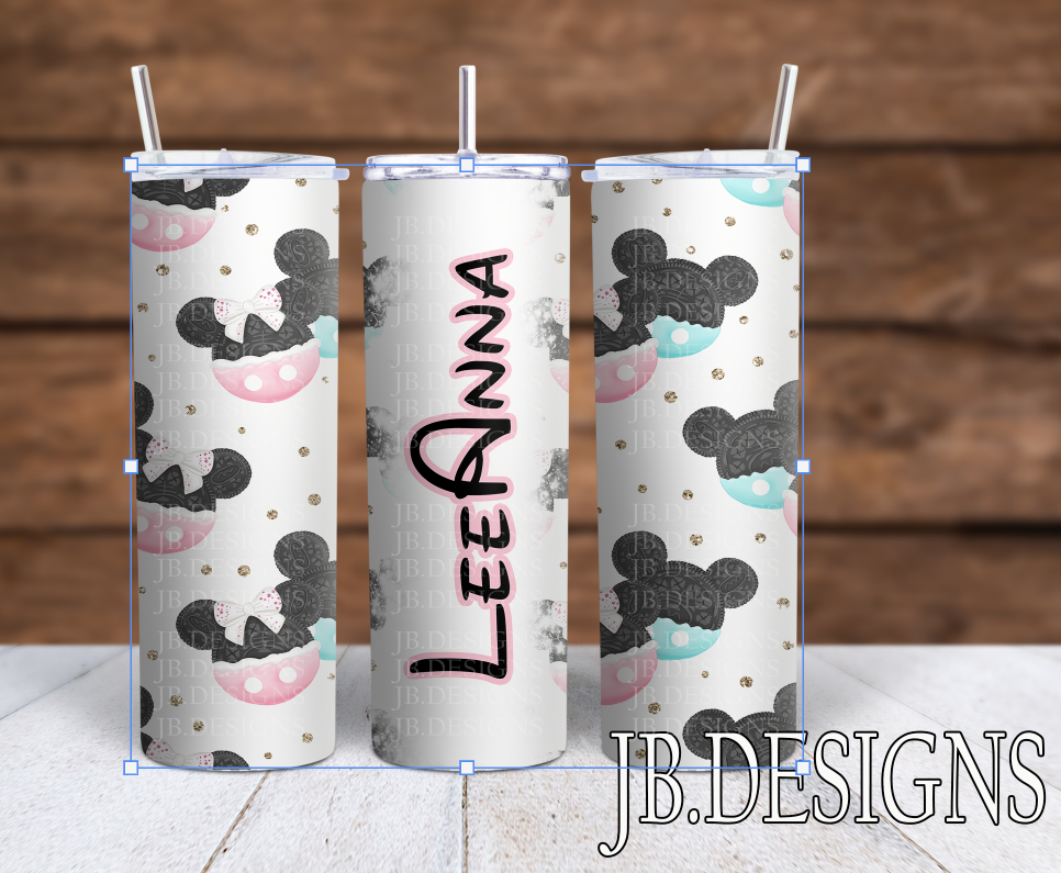 Giraffe Loving Girl Sublimation Tumbler – R5 Custom Vinyl