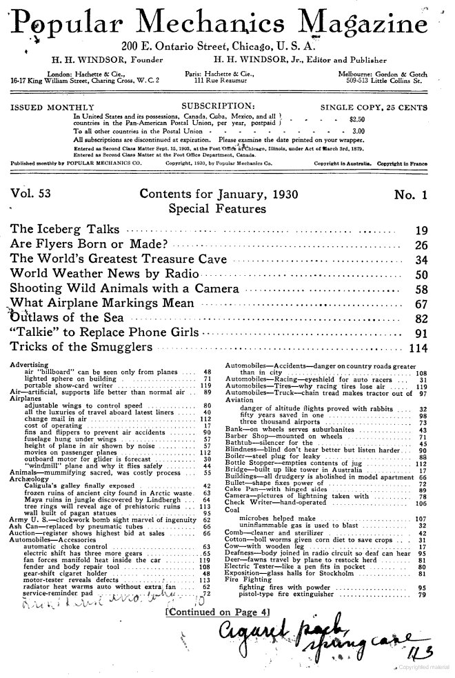 Popular Mechanics 1930