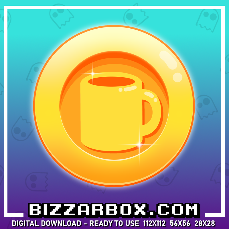 Pixel Coffee Emote Coffee Cup Twitch Emote Discord Emote 