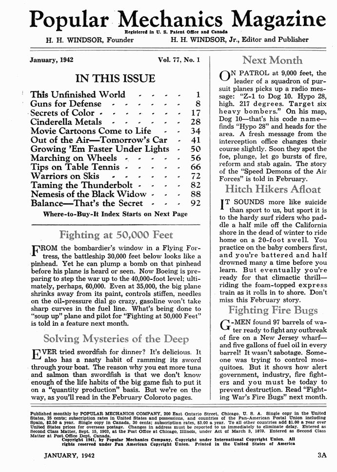 Popular Mechanics 1942