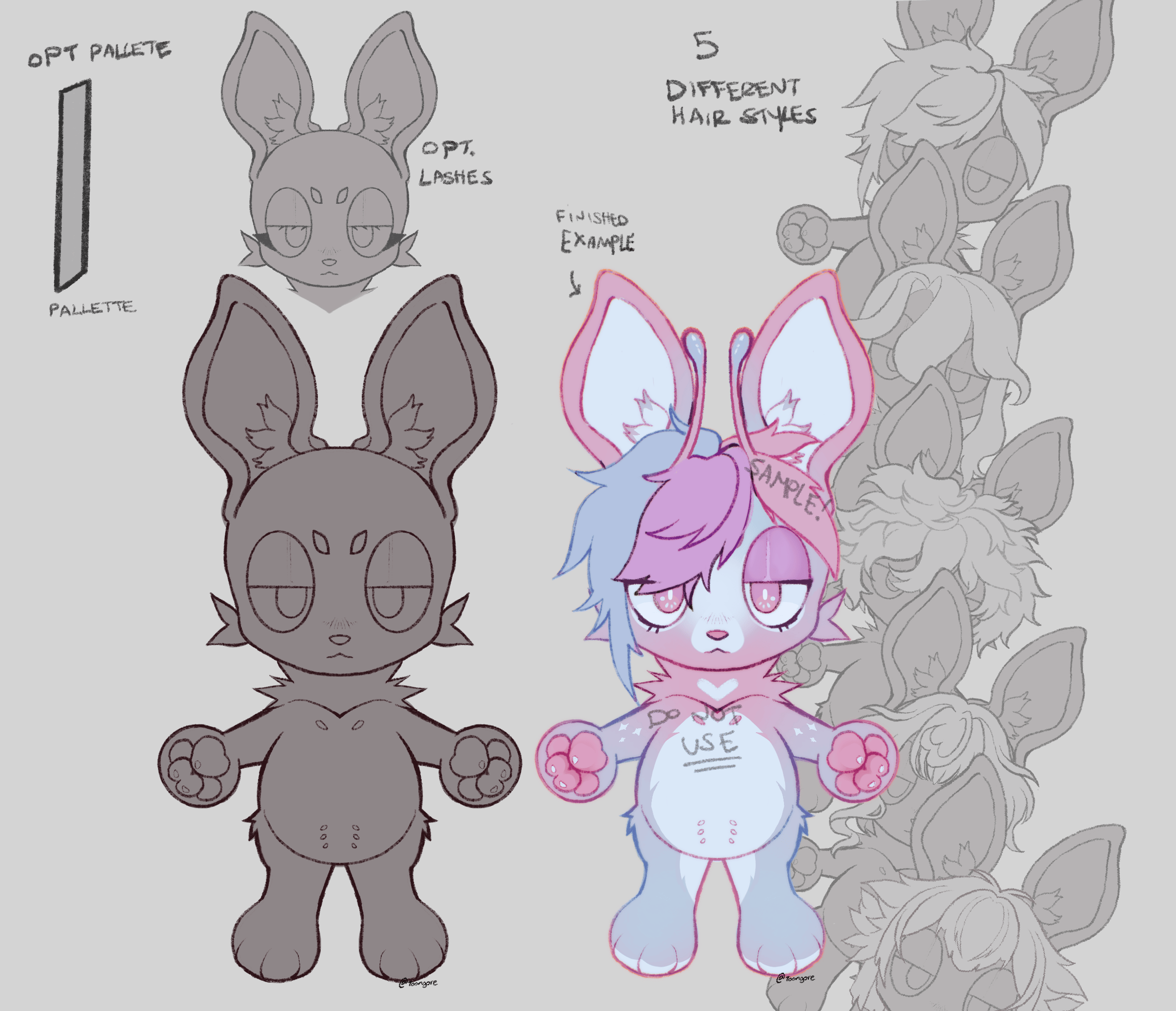 Bunny base - Payhip