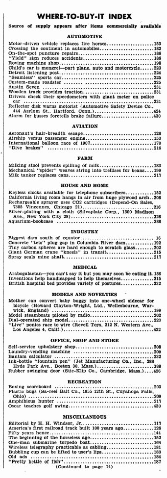 Popular Mechanics 1952