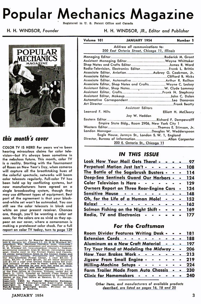 Popular Mechanics 1954