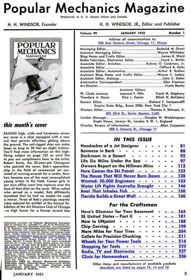 Popular Mechanics 1953