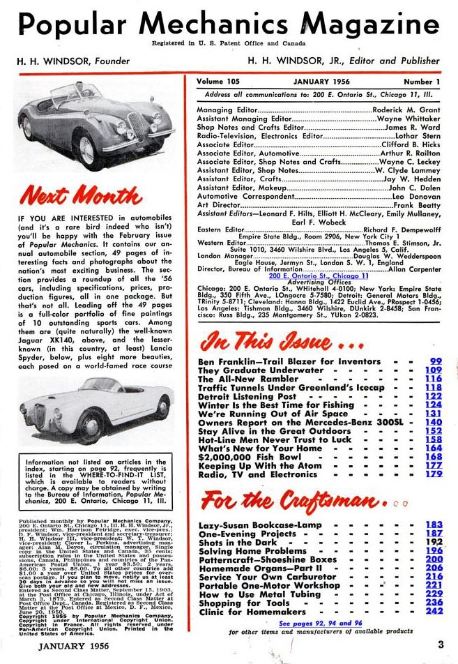 Popular Mechanics 1956