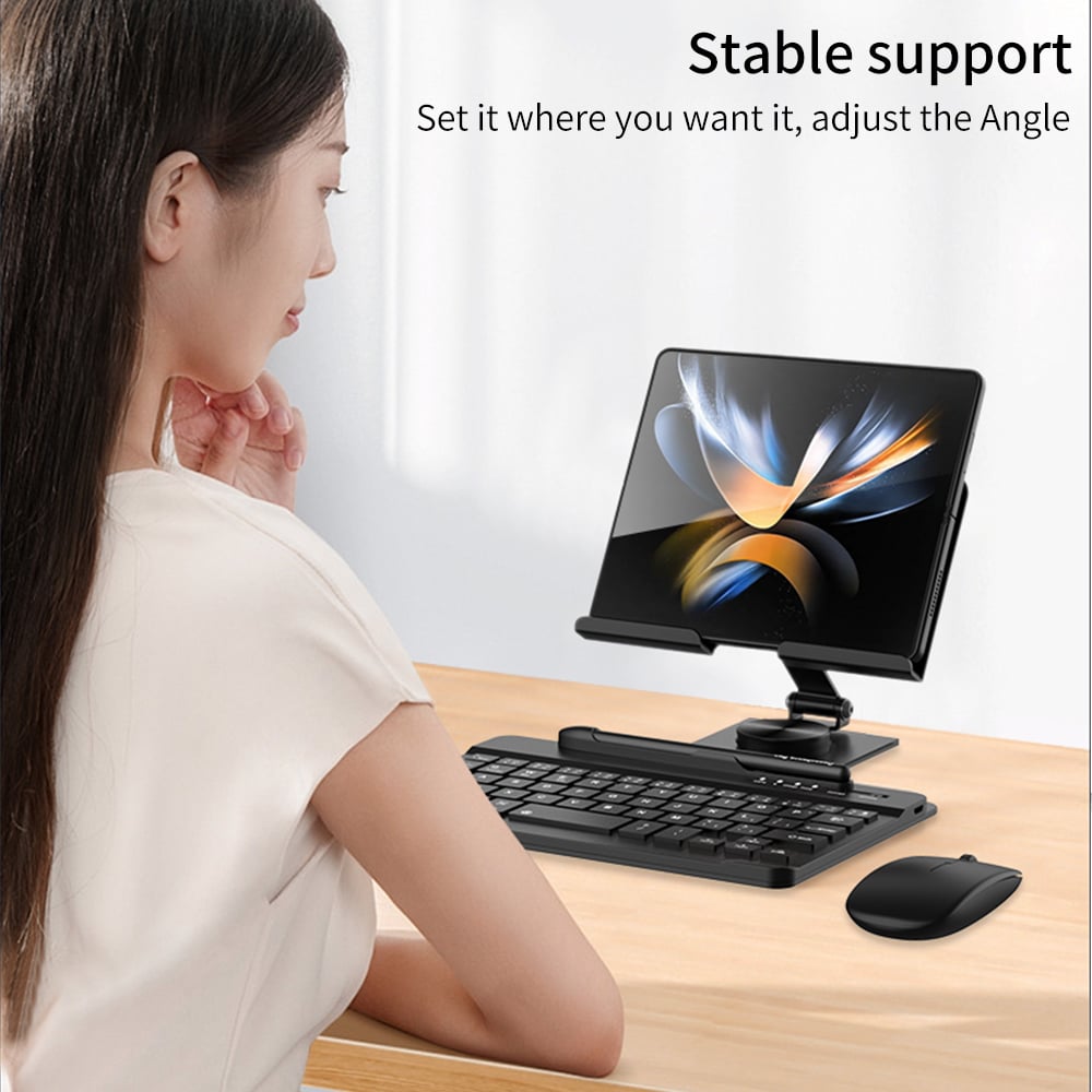 rotating folding stand for tablet