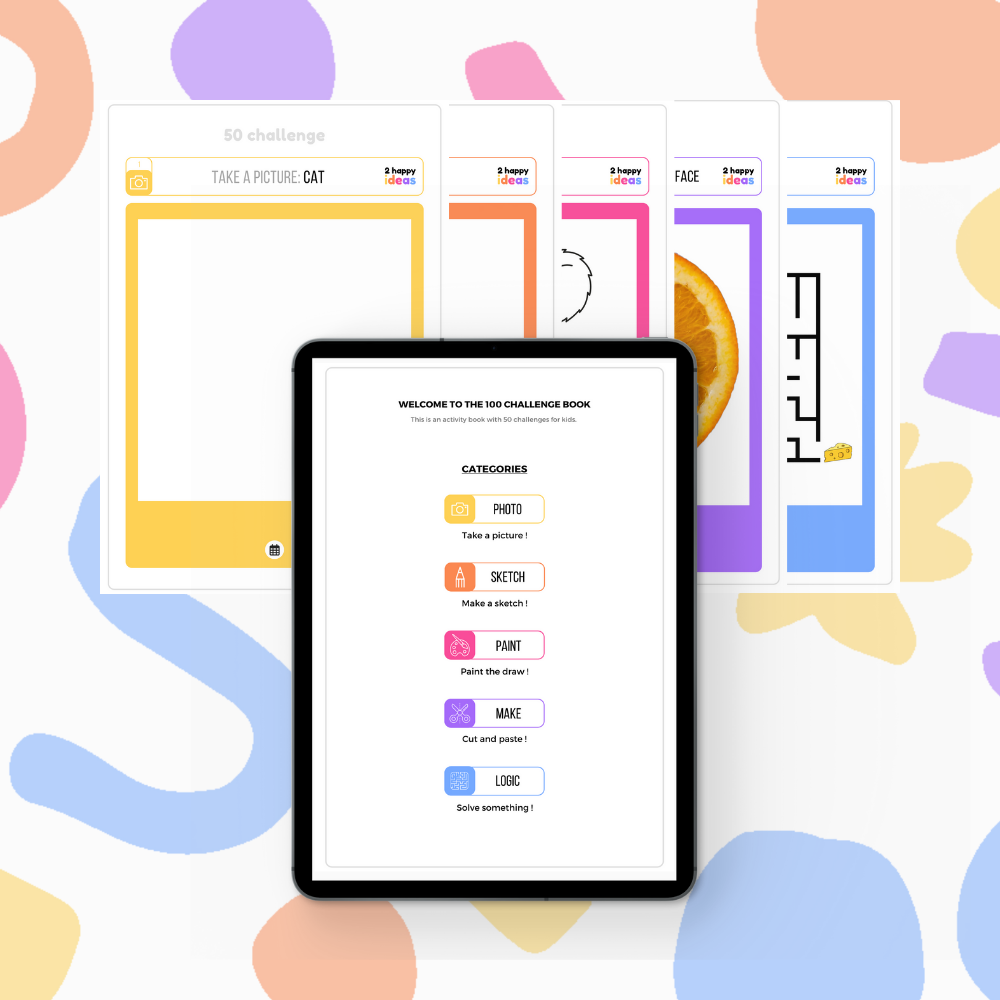 2happyideas digital challenge book for kids