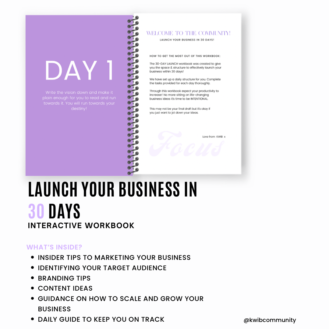 Launch your business in 30 days (Spiral book) - Payhip