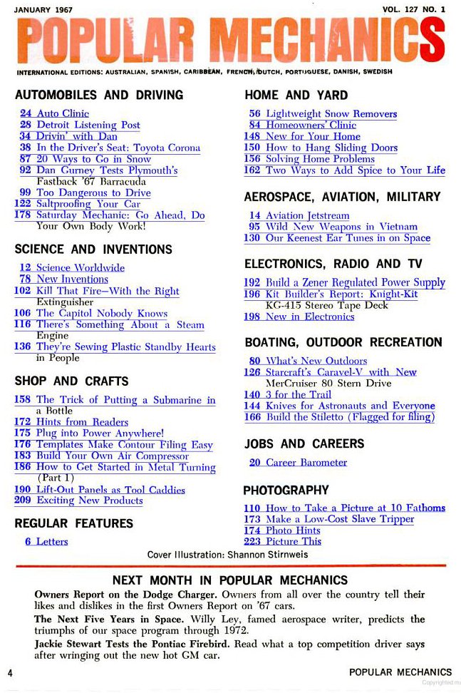Popular Mechanics 1967
