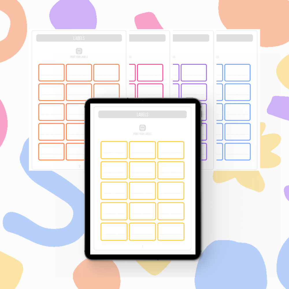 2happyideas school labels