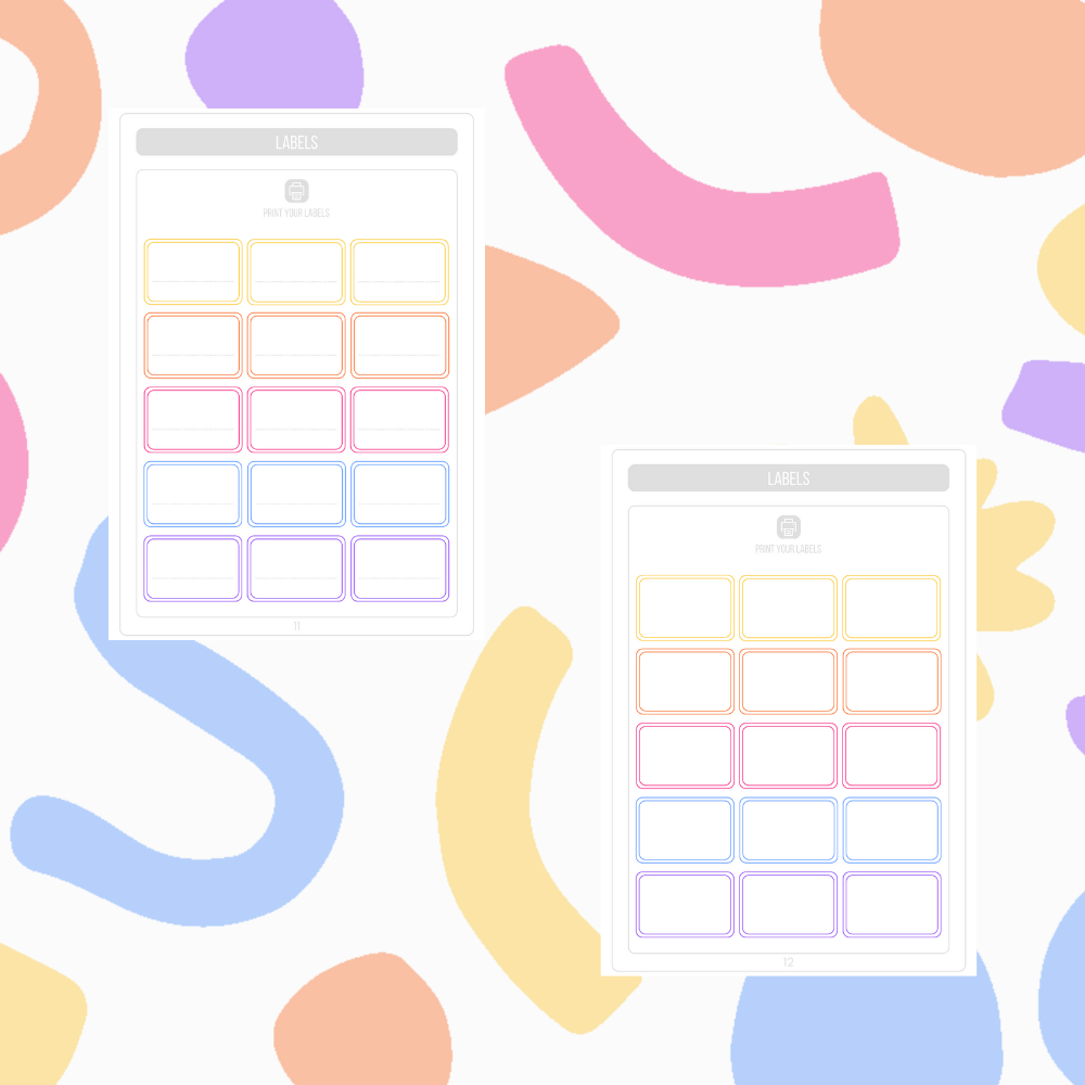 2happyideas school labels