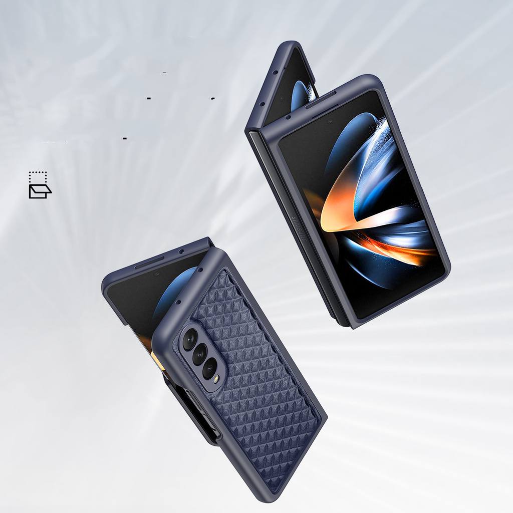 Fashionable Leather Case for Galaxy Z Fold 4