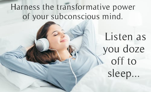 Listen to our affirmations as you doze off