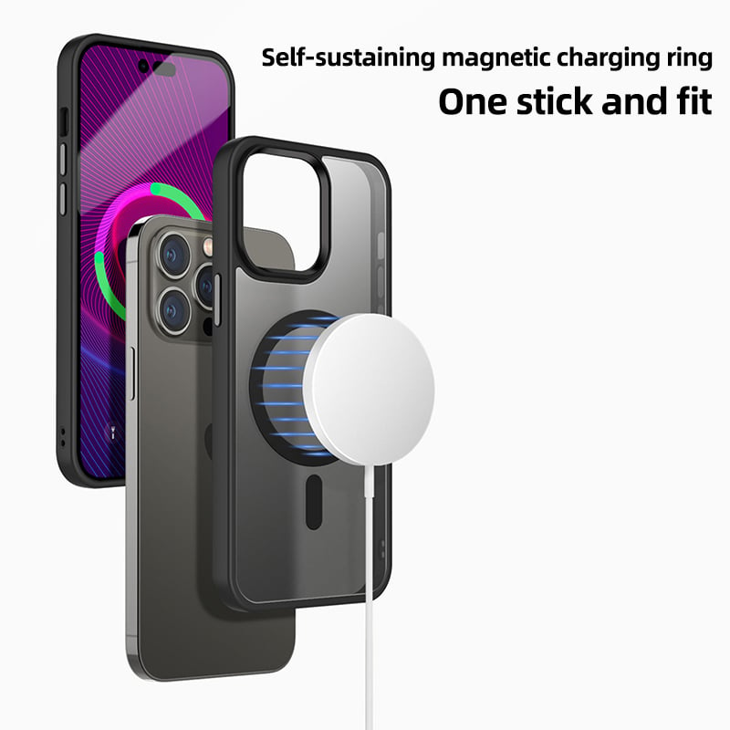 Magsafe Magnetic Translucent Matte Phone Case