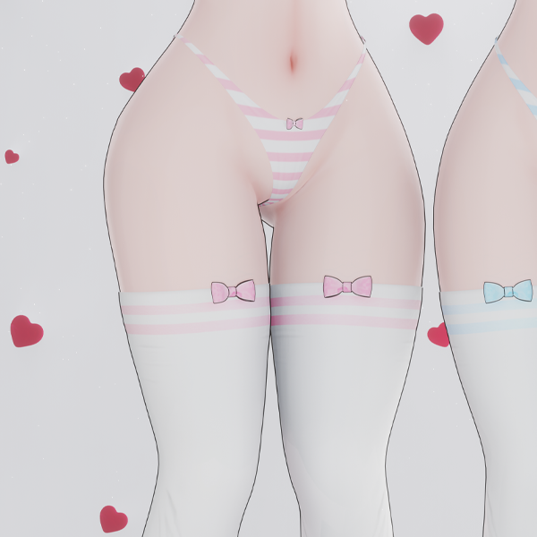 Senpai Socks & Panties - VRChat Asset