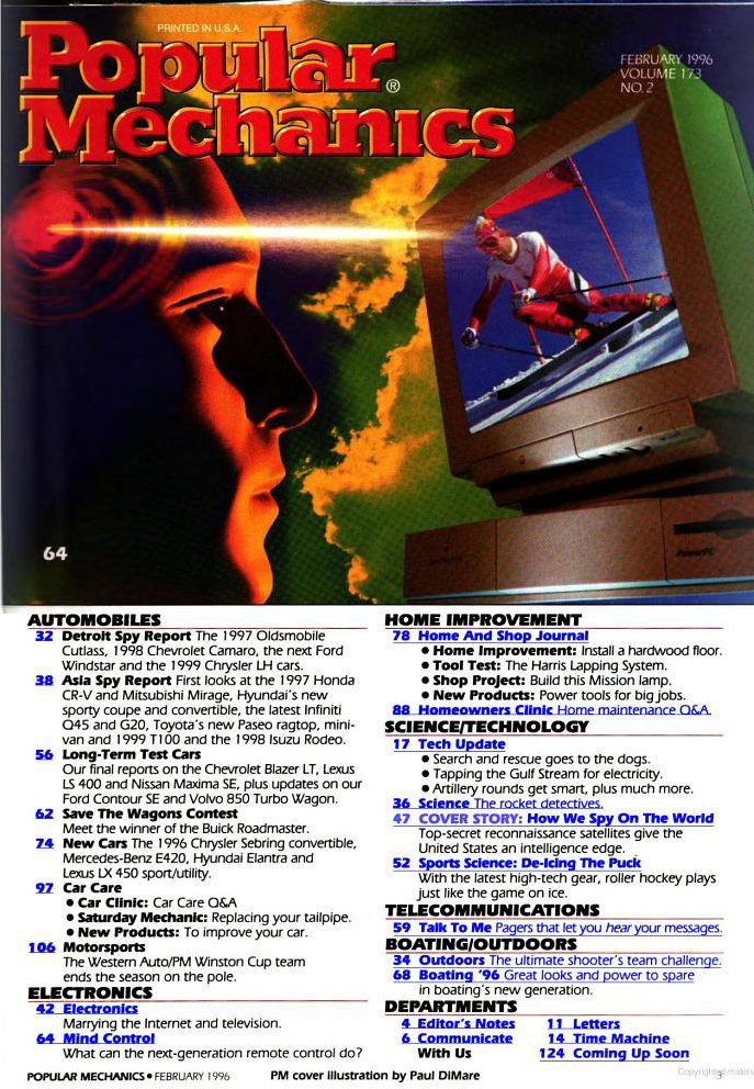 Popular Mechanics 1996