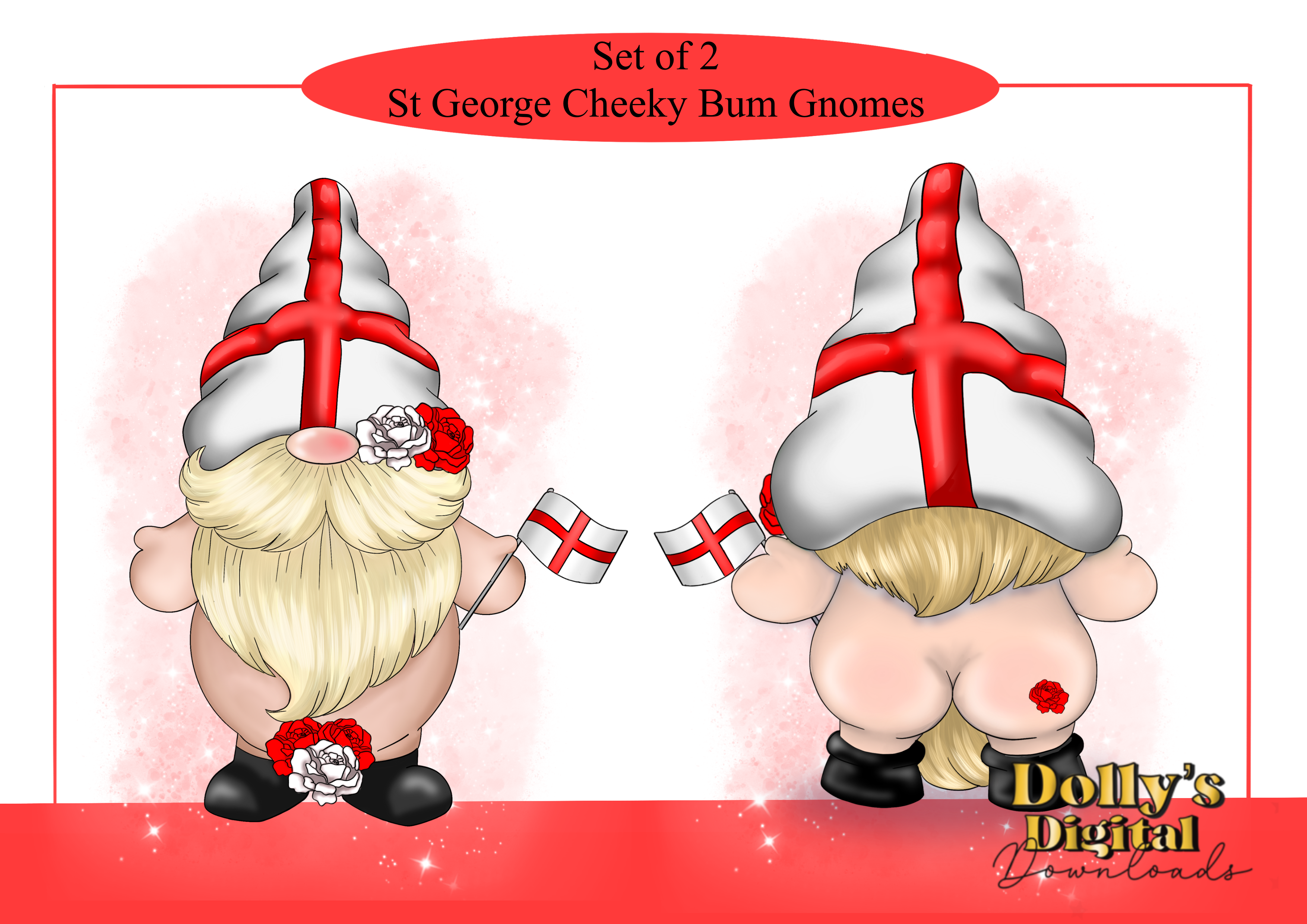 St George Cheeky Bum Naked Gonks - Payhip