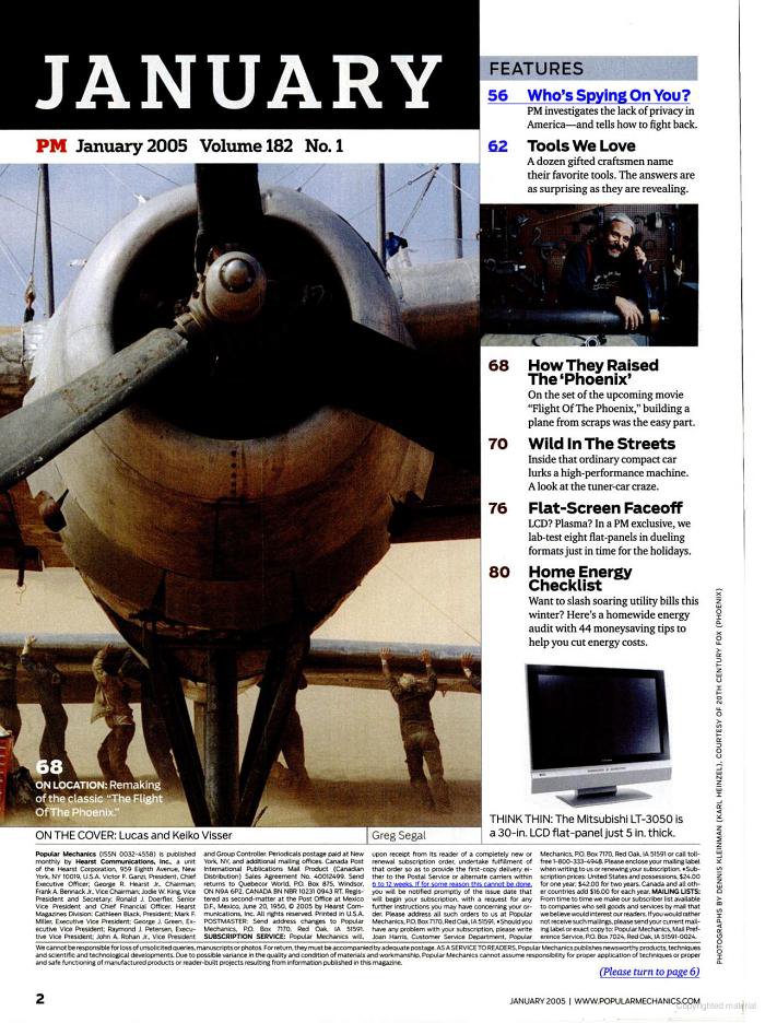Popular Mechanics 2005