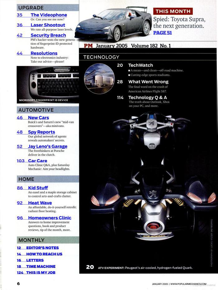 Popular Mechanics 2005