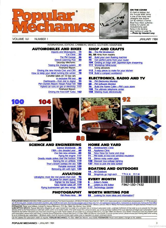 Popular Mechanics 1984
