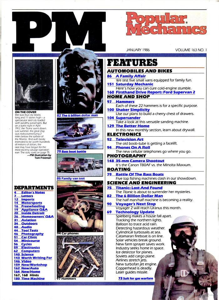 Popular Mechanics 1986