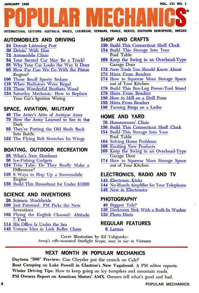 Popular Mechanics 1969