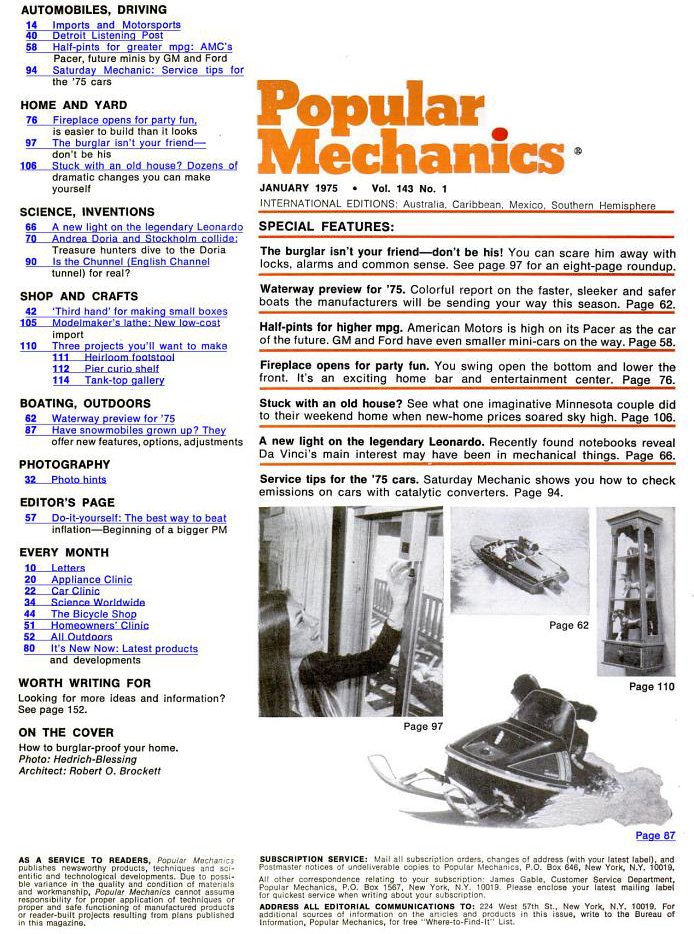 Popular Mechanics 1975