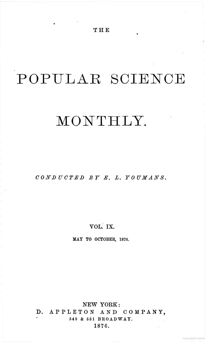 Popular Science 1877