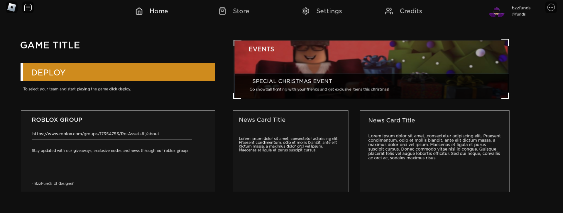 Vantix Main Menu - Payhip