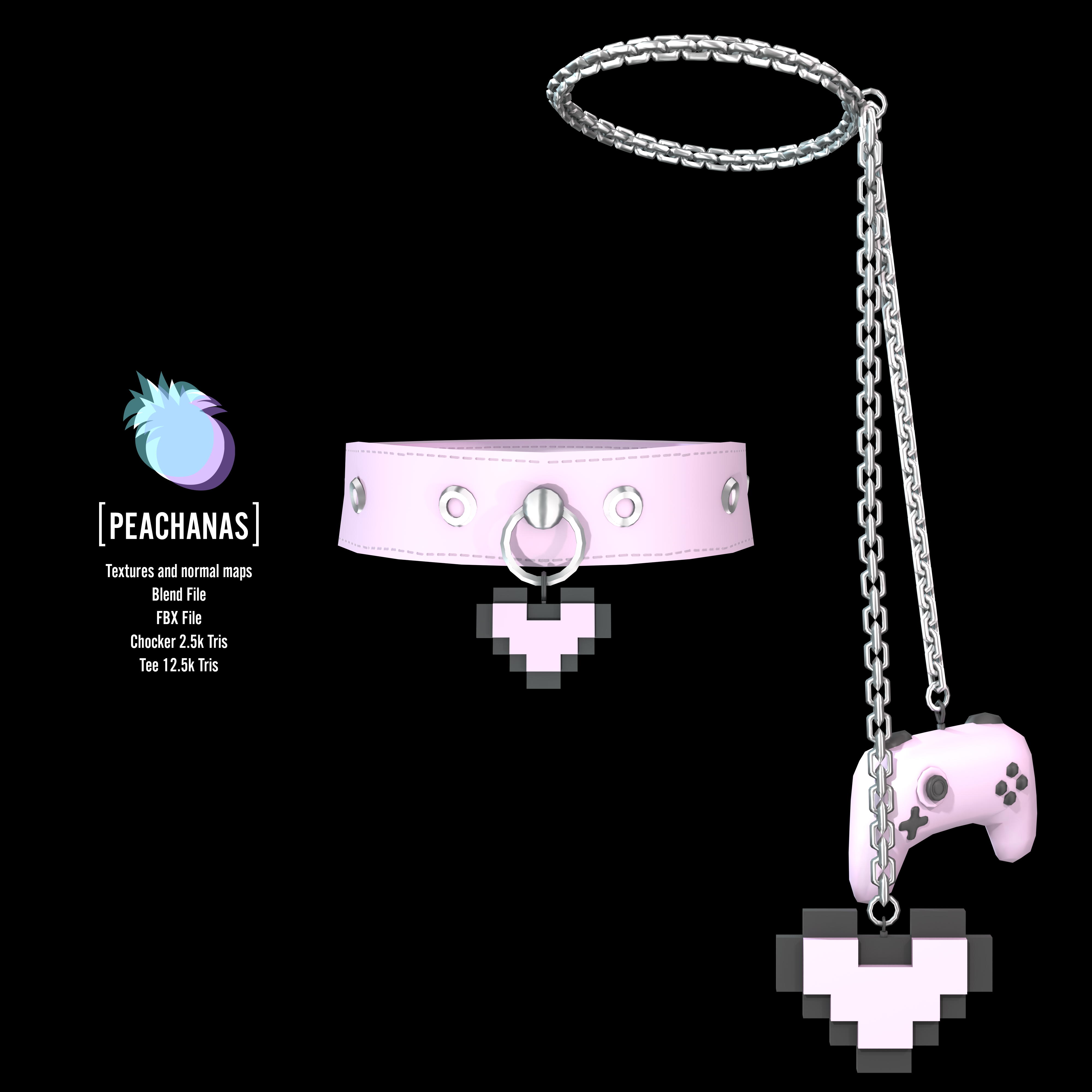 [DO] Gamer Chocker and Leg Chain - Payhip