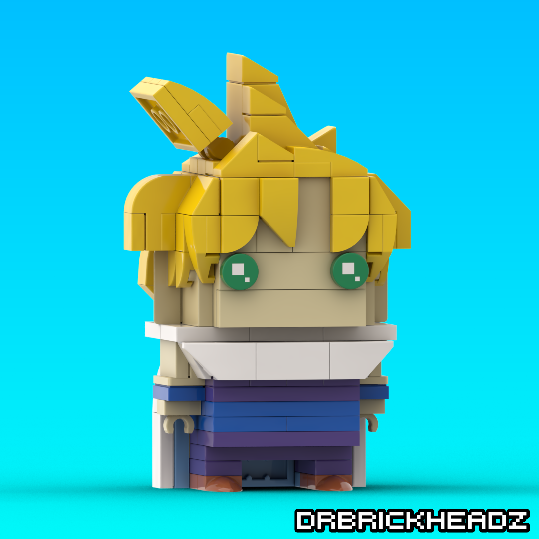 LEGO MOC Goku (Dragon Ball Z) Custom Brickheadz by DrBrickheadz