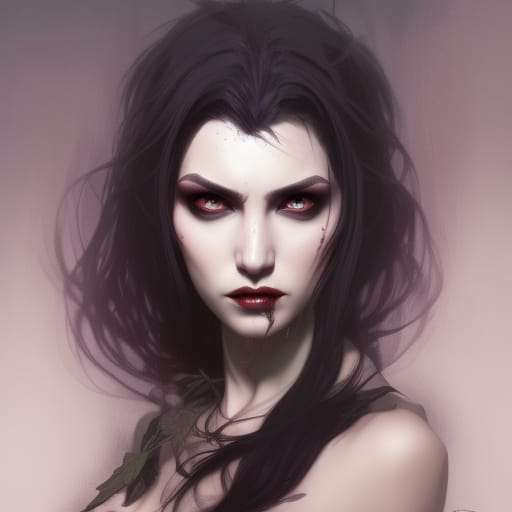 Dark female Vampire
