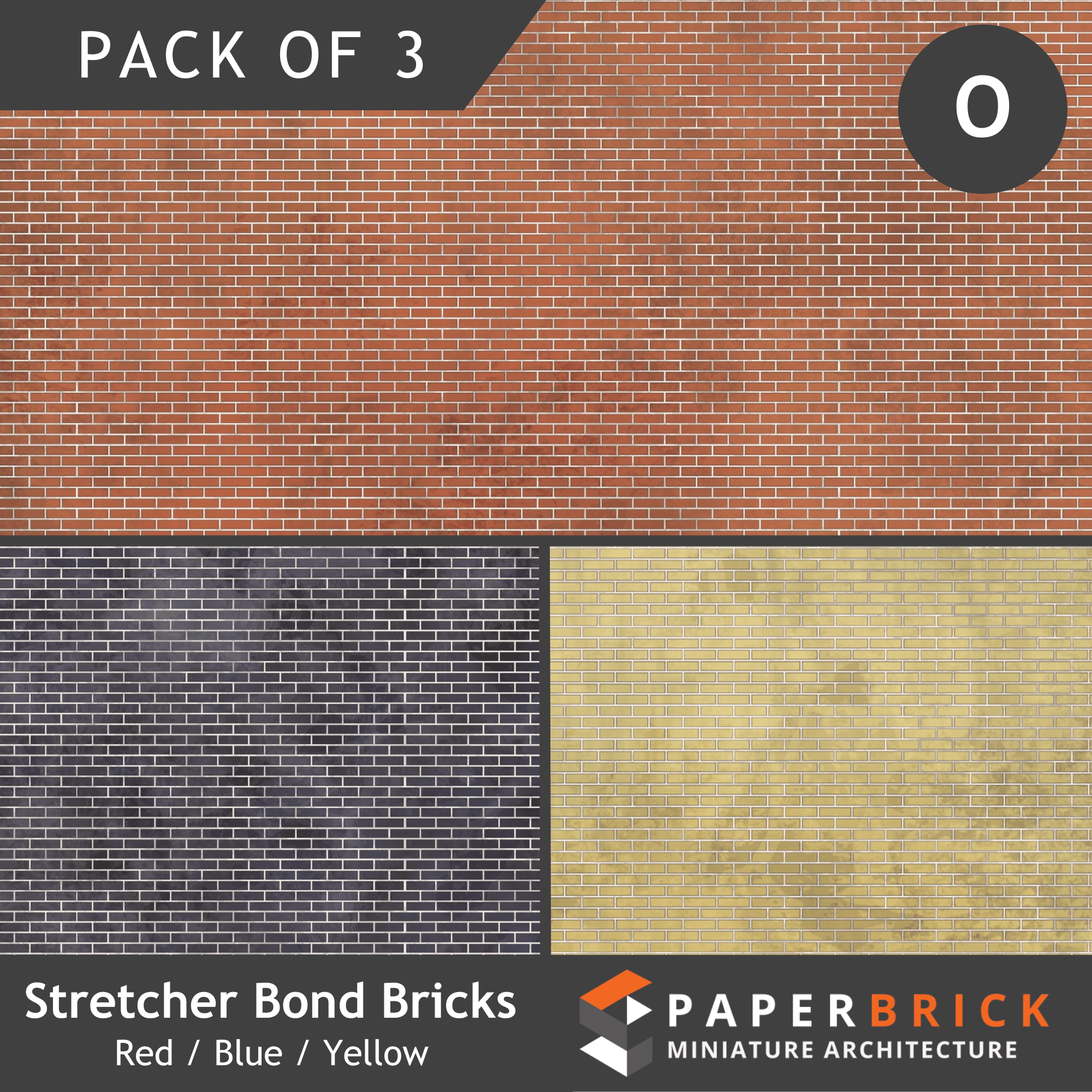 Paper Brick | Printable Brick Papers & Textures For Model Buildings