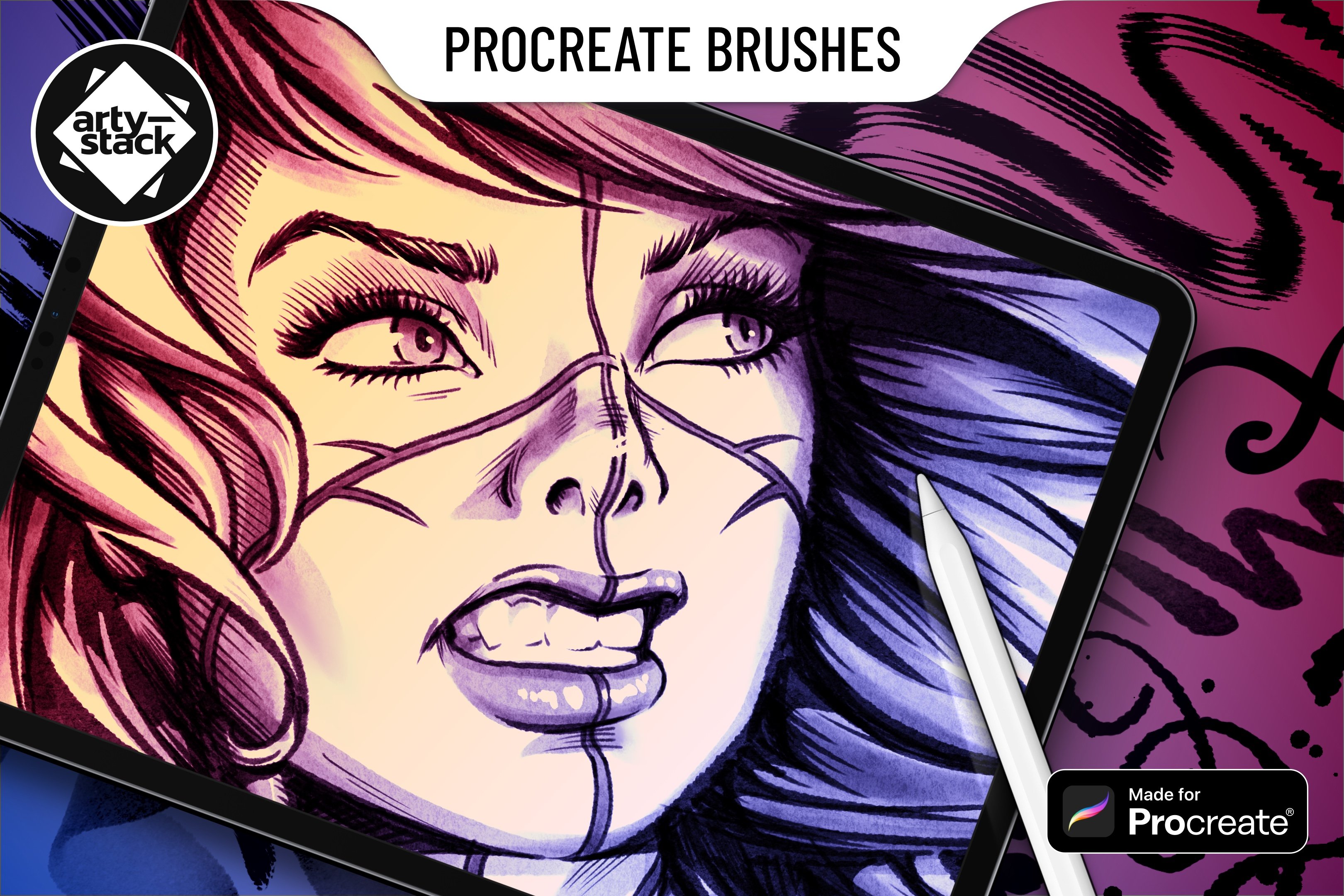 Procreate Comic Brushes