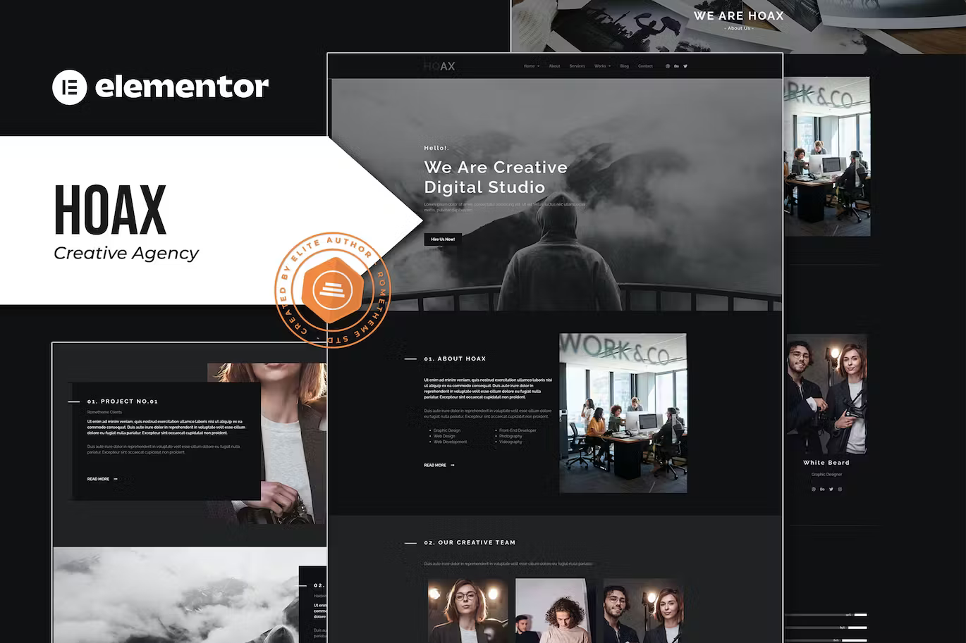 Creative Agency Elementor Template Kit - Payhip