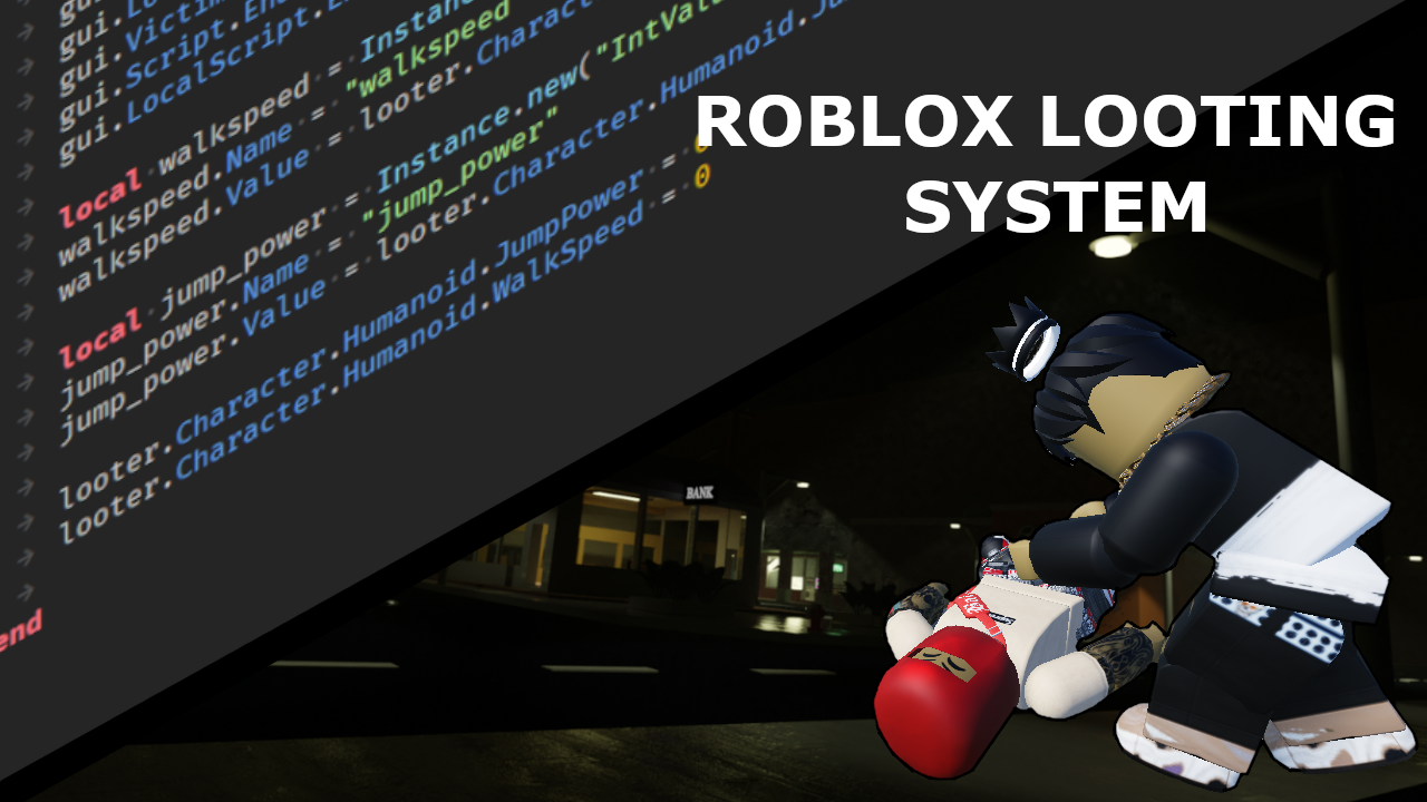 ROBLOX LOOTING / DOWNED / INJURED / CARRY SYSTEM - Payhip