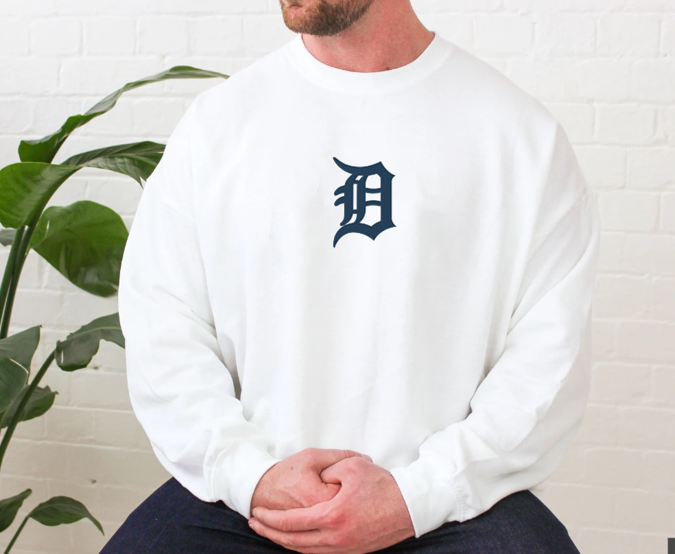 Detroit Tigers logo machine embroidery design – INSTANT download