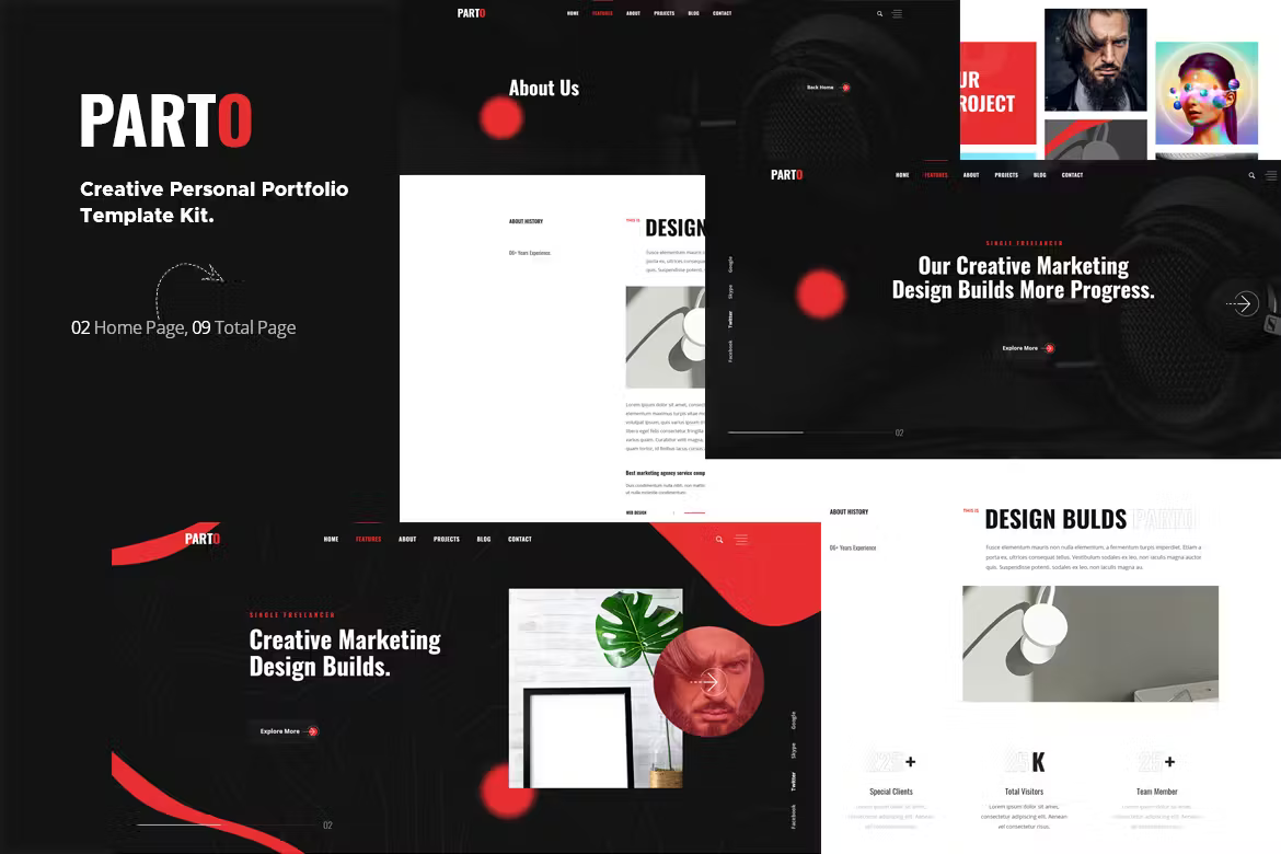 Creative Personal Portfolio Elementor Template Kit - Payhip