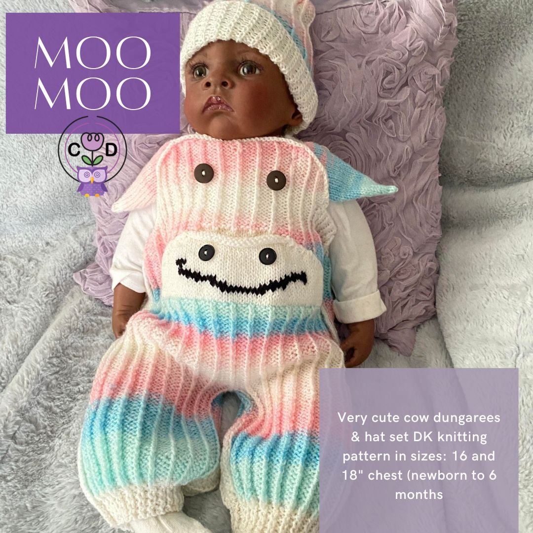 MooMoo Baby Knitting Pattern - Payhip