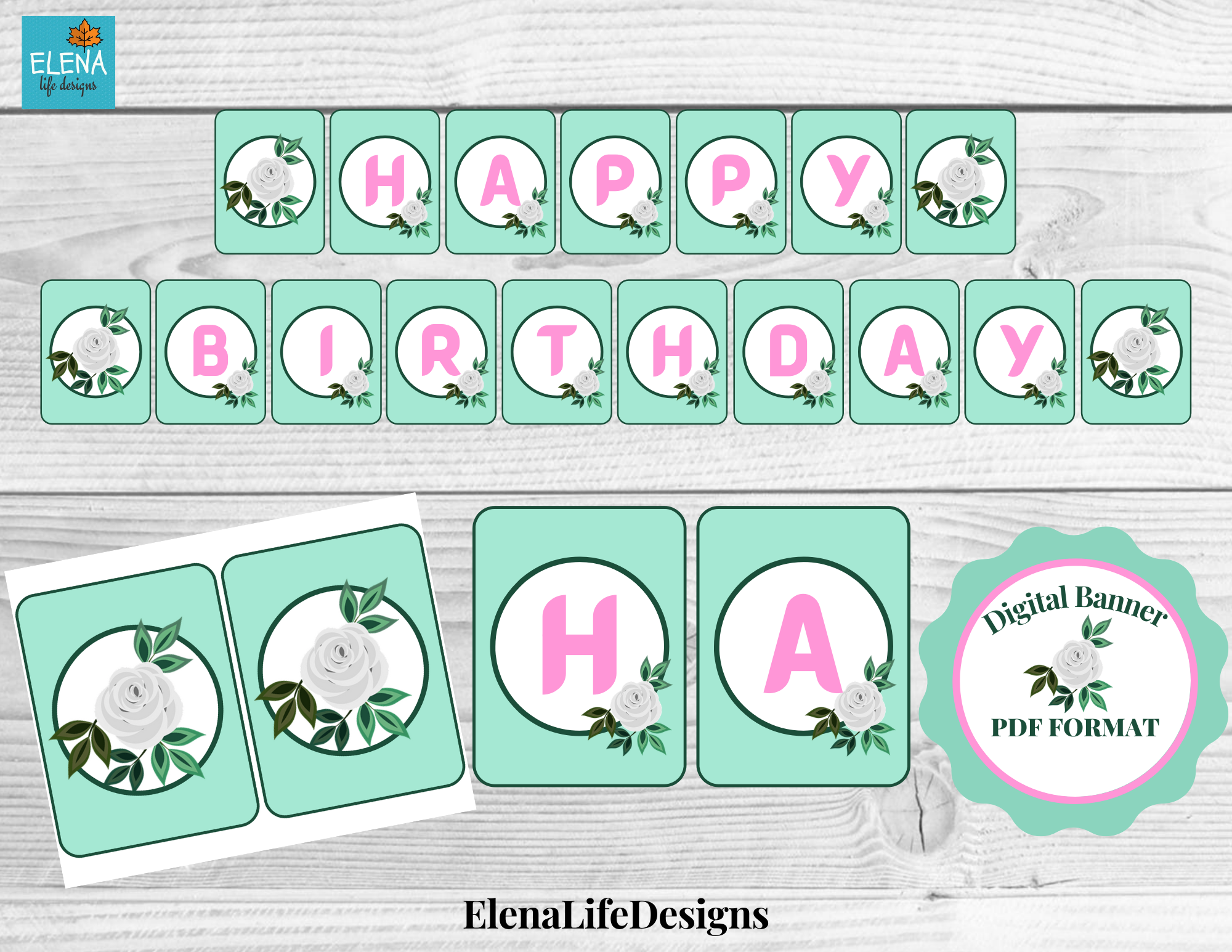 flower-banner-instant-download-floral-happy-birthday-banner-camellia-flower-printable-banner-floral-decorations-decor-payhip