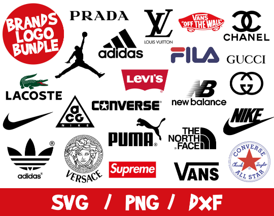 Fashion Brands Logo Bundle, Brand Logo SVG , Brand Logo Cricut, Silhouette,  Cut File, Nike Vector, Louis Vuitton, Jordan, Supreme, Chanel - Payhip