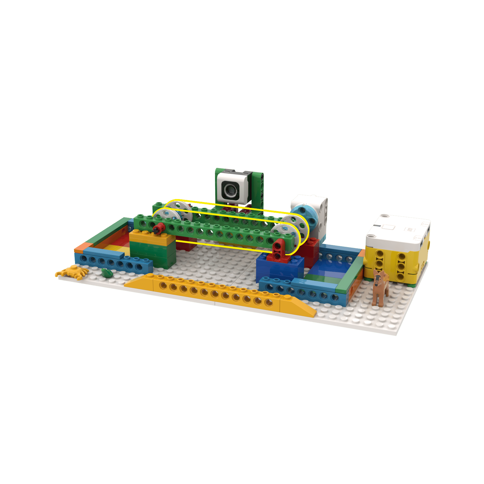 Automatic Feeder (SPIKE Essential) Building Instruction PDF