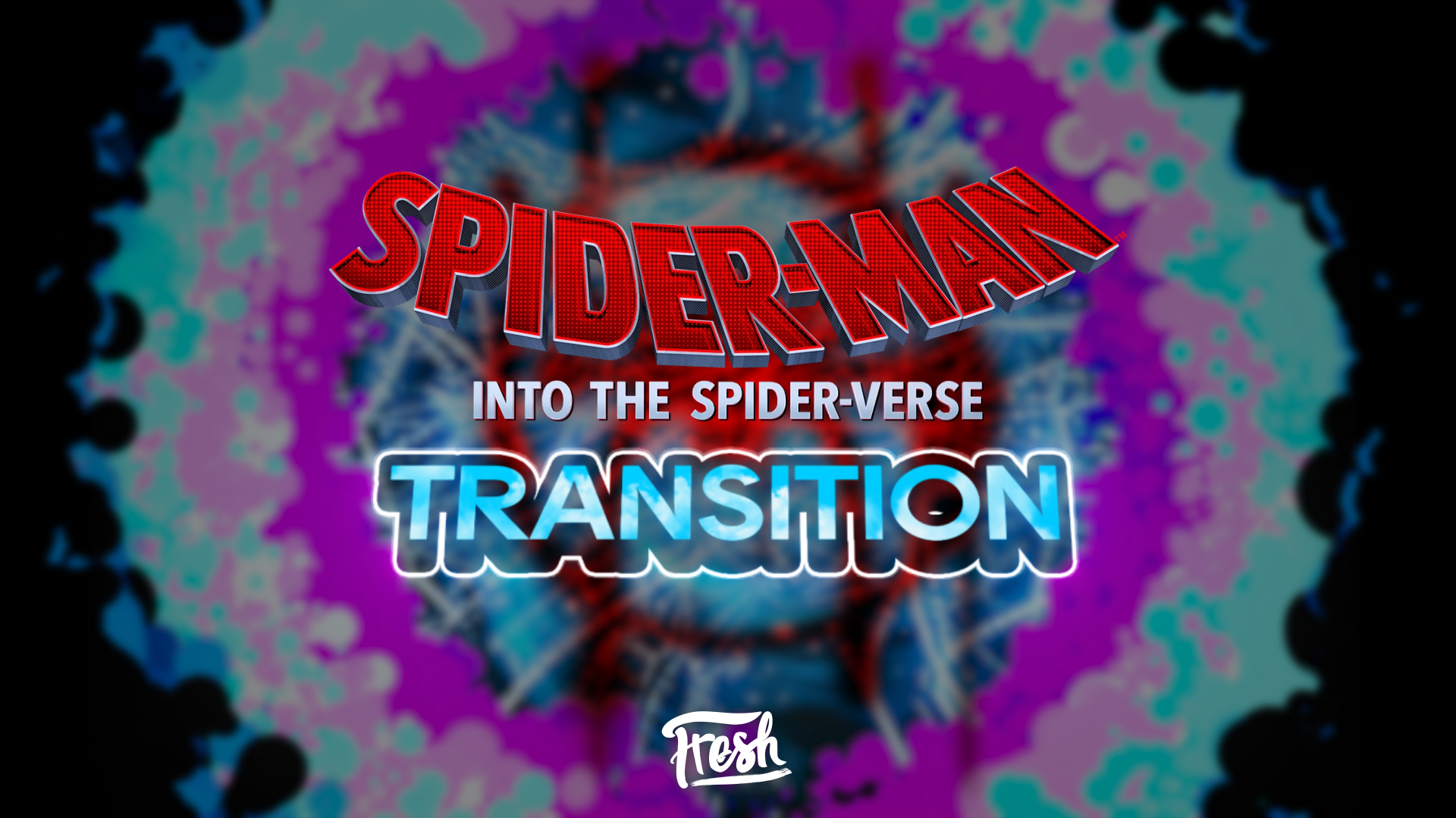 Spider-Man into the Spiderverse Portal Stinger Transition - Payhip
