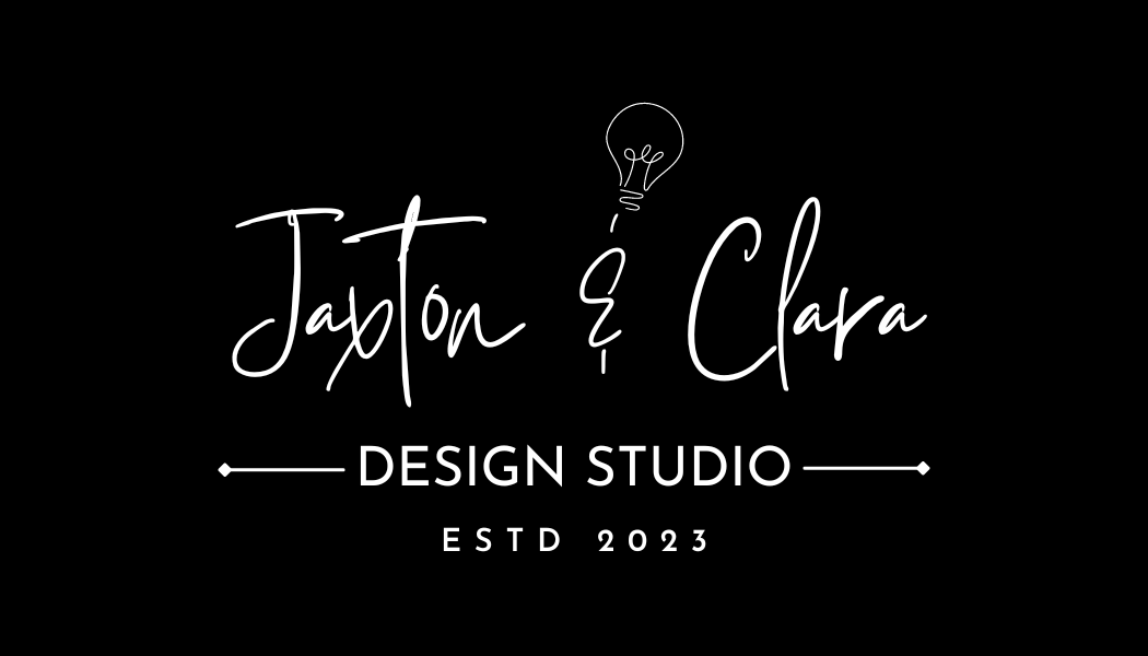 Customizable Elegant hand-drawn script Business Card Template for Canva - Small Business Branding, black front