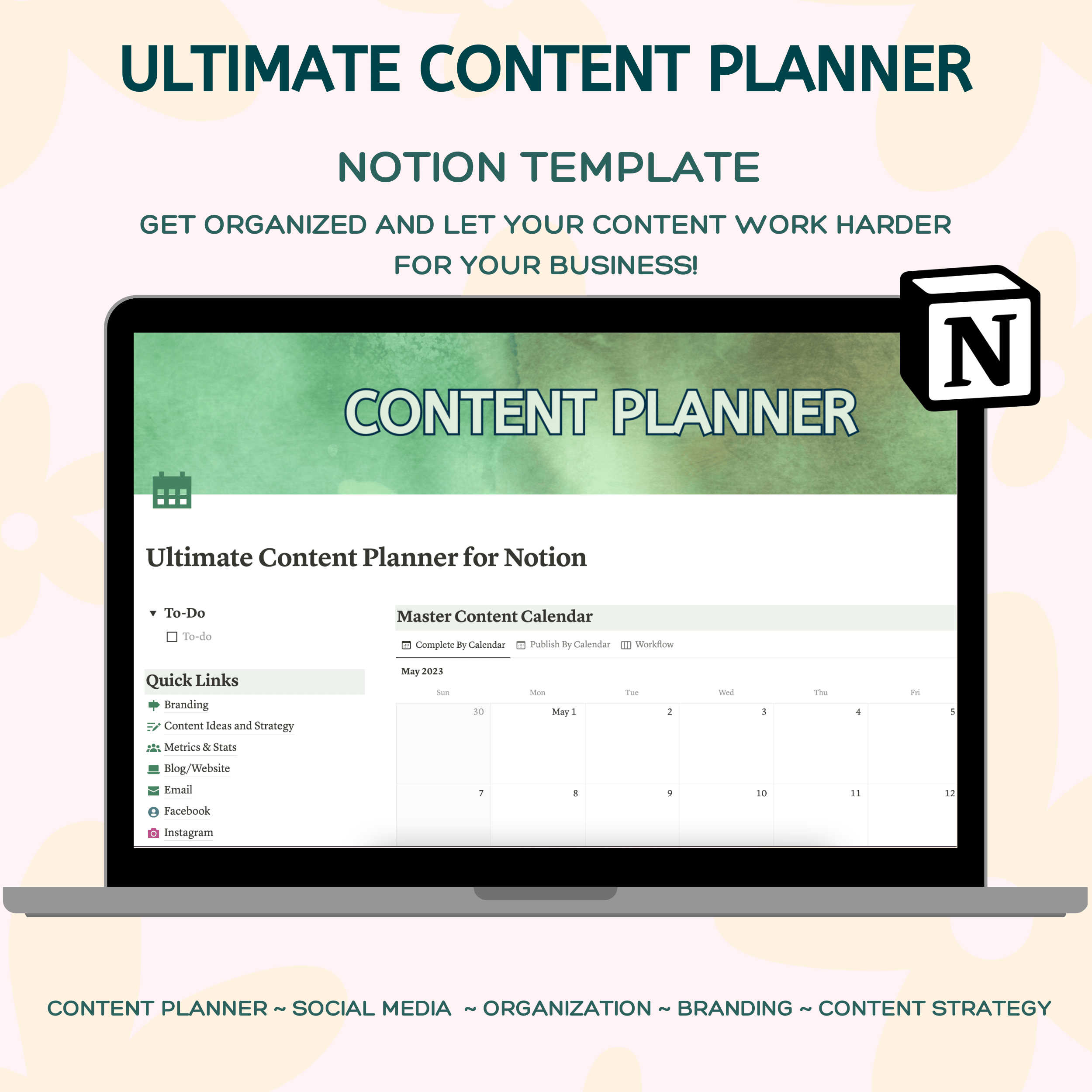 The Ultimate Content Planner for Notion - Payhip