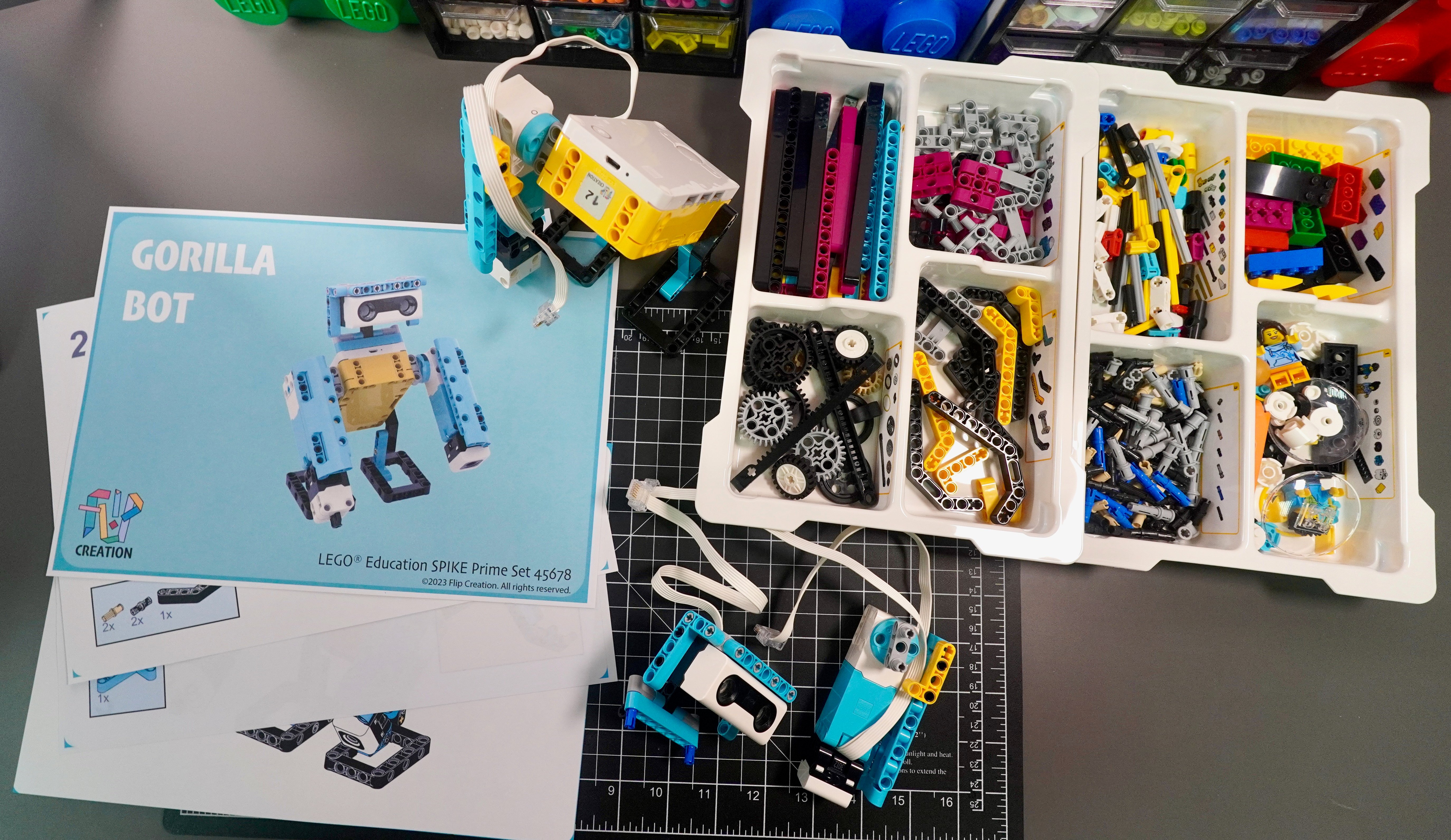 Flip Creation | Custom Building Instructions with SPIKE Prime