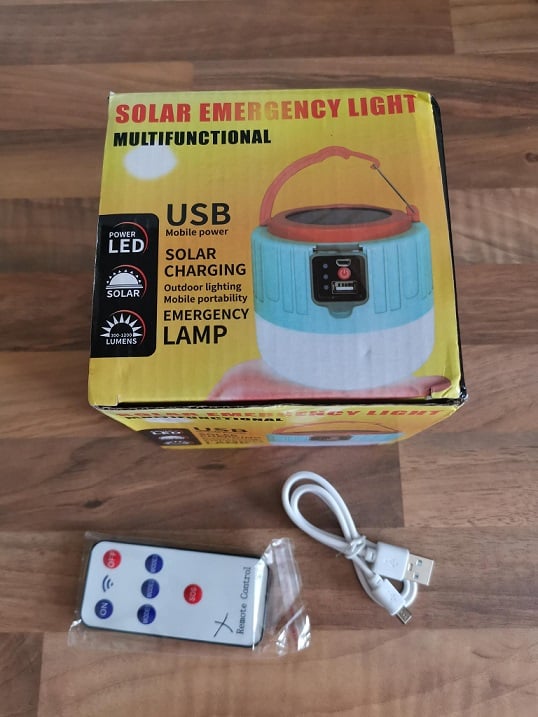 High Power Solar LED Camping Light USB Rechargeable Bulb For Outdoor Tent  Lamp Portable Lantern Emergency